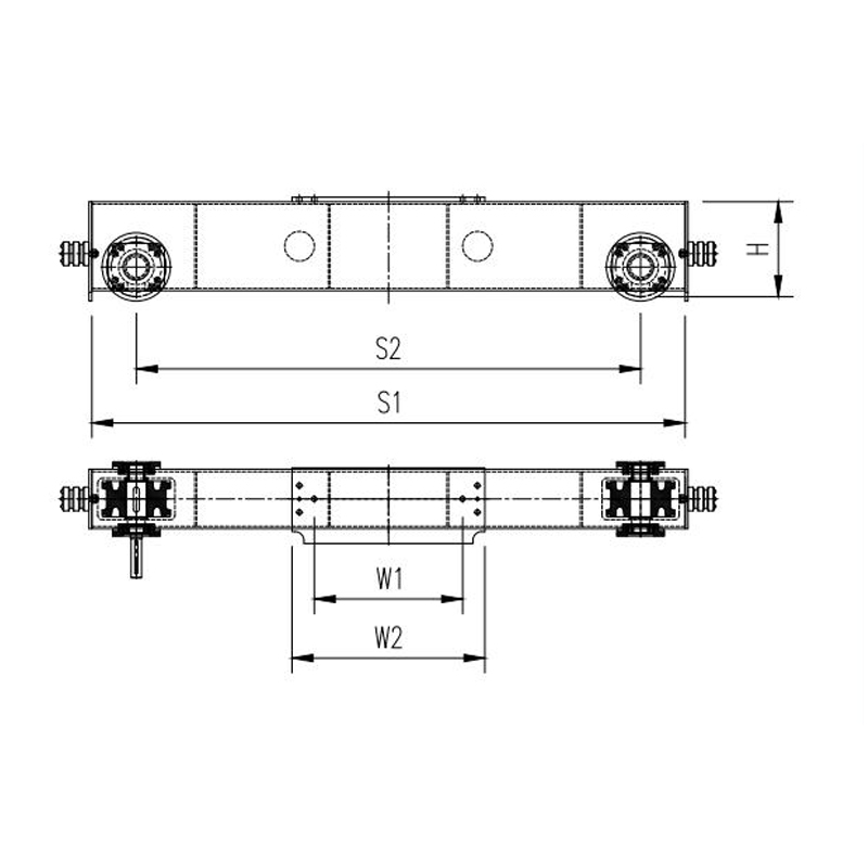 Koncový vozík žeriava
